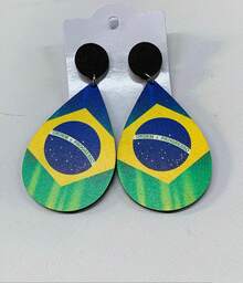 Brazil World Cup Earrings - 耳環 14 - 查看 1