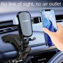 Giá đỡ điện thoại LCARS gắn trên bảng điều khiển ô tô - Có thể điều chỉnh 360°, kẹp silicon chống trượt, ổn định ở nhiều góc độ, phù hợp với mọi loại điện thoại thông minh, chất liệu ABS bền chắc, dùng cho bảng điều khiển ô tô. - F4-2+YBT01 - Xem 5