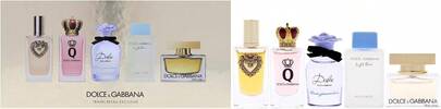  Dolce & Gabbana Mini Collection For Women – 5-Piece Mini Perfume Gift Set, 0.17oz Devotion, Q, Blue Jasmine, The One EDP & 0.15oz Light Blue EDT Splash
