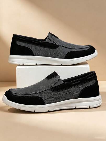 2026 New Men's Loafers, Comfortable Soft Men's Shoes, Breathable Men's Sneakers, High-Quality Outdoor Men's Casual Shoes, Non-Slip Men's Hiking Shoes, Slip-On Daily Wear Climbing Shoes (Irregular Pattern)
