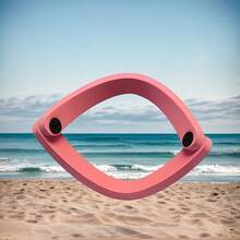 1 Pack Large Non-Inflatable Foldable Water Floating Lounge Chair, 4 Color Options, Lightweight Durable PVC Material, Adult & Teen Portable Floating Chair, Suitable For Swimming Pool, Beach, Party & Outdoor Leisure, Pool Inflatable, Beach Essentials, Pool Float - Multicolor - View 2