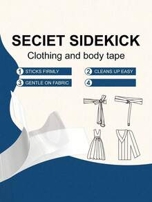 36/180/360pcs Double-Sided Fashion Tape, Transparent Double-Sided Adhesive Tape For Women, Invisible Nipple Covers, Strong Clothing Glue, Anti-Slip, Anti-Exposure Clothing Accessories, Fixation Stickers, Skin/Body Care Tools, Holiday Essentials, Camping/Travel Necessities, Wedding/Christmas/Halloween Gifts - Multicolor - View 8