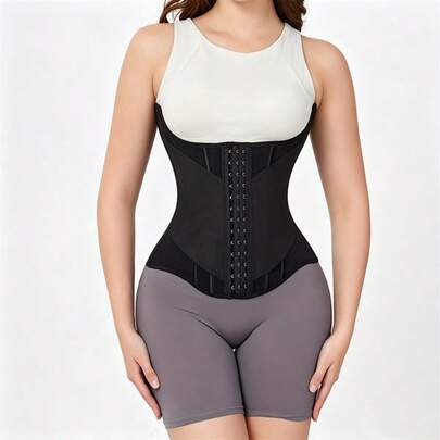 1 pieza Entrenador de cintura deportivo para mujer, Cinturón de cintura de alta elasticidad para acondicionamiento físico, Adelgazamiento de cintura