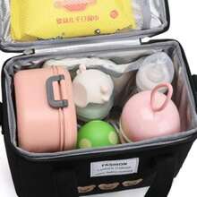1 chiếc túi đựng đồ cho mẹ bầu giữ nhiệt dung tích lớn, túi thời trang cho bà bầu, túi đeo vai đa năng, túi đựng đồ dùng dã ngoại cho mẹ và bé. - Nhiều màu - Xem 7