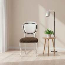 Kiva 2 Universal And Versatile Chair Covers, Various Colors Available – Easy-To-Fit Protective Chair Cover For Backrest, Seat And Arms - Brown - View 2