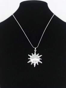 1 chiếc mặt dây chuyền hình mặt trời cười kiểu tự nhiên, unisex, thích hợp đeo hàng ngày, sang trọng và đa năng. - Nhiều màu - Xem 5