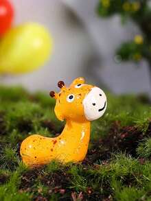 Tượng hươu cao cổ mini dễ thương, giống thật, thích hợp trang trí tiểu cảnh, bonsai và làm vườn, tượng động vật trang trí bằng nhựa. - nhiều màu - Xem 13