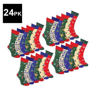 Sock Snob Sock Snob - Mens Christmas Socks | Novelty Colourful Stylish Funny Patterned Crew Xmas Socks