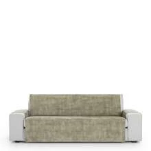 Kiva Universal And Versatile 3-Seater Sofa Cover, Various Colors Available – Easy-To-Fit Protective Sofa Cover For Backrest, Seat And Arms - Troy Mink - View 3