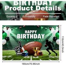 Decorative Balloons - Football Birthday Cafe Theme - View 11