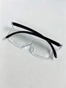 1 peça Lupa portátil com lente grande - Lupa de mão com ampliação de 300% e design sem moldura - Ideal para leitura, artesanato, costura e DIY - A escolha perfeita para alfaiates e entusiastas - Lupa potente de bolso - Multicolorido - Ver 11