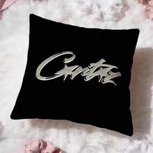 Fashion Brand C-CorteizS Cushion Cover Premium Comfort Reversible Pillow Cove -Two In One Design For Any Room & Car Interior - Đen5 - Xem 12