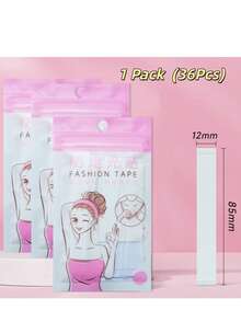 108/36 Pcs Invisible Anti-Slip Clothing Stickers, Shoulder Strap Fixator, Fashion Wardrobe Protective Tape, Back-To-School & Party Essential, Ensure Outfit - Anti-slip Stickers - View 16