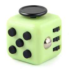 1PC Multi-Color Cube/Dice Toy, Creative Stress Relief Toy For Teenagers And Adults, Decompression Dice A Stress Relief Toy For Teenagers Tool The Office To Kill Time When Bored In Class Finger Cube Adults Vent Small Desktop Relieve And Anxiety Fidget ToysStress Ball Multicolor, Vibrating Toy>Abs, Vibration Toy, Poppers, Stocking Filler (Random Shipment With Or Without Lines) - 白色 - 查看 13