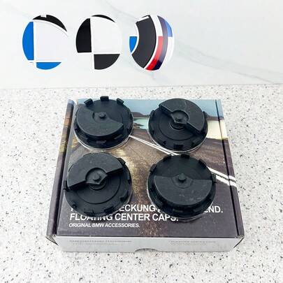 56/68mm Floating Wheel Center Caps E90 E91 E92 E93 F30 F10 F11 F04 E84 E83 F25 E70 F15 E72 F16 M3 M5 M6 Auto Accessories
