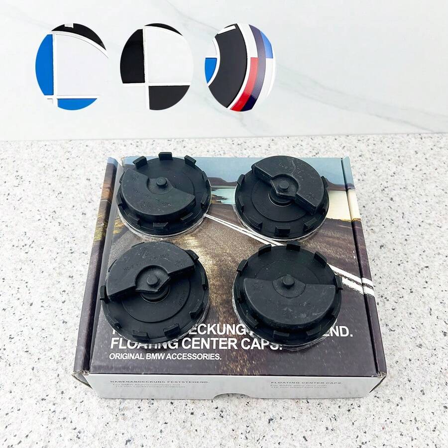 56/68mm 浮动式轮毂中心盖 E90 E91 E92 E93 F30 F10 F11 F04 E84 E83 F25 E70 F15 E72 F16 M3 M5 M6 汽车配件