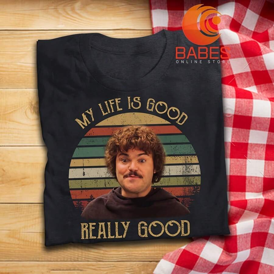 My Really Good T Shirt Nacho Libre Inspired T-Shirt - 款式 - 查看 1