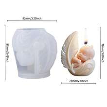 Khuôn silicon 3D hình lông vũ cho bé này có kết cấu tinh tế, chịu nhiệt, chống dính và dễ dàng lấy khuôn ra. Sản phẩm phù hợp cho các sản phẩm thủ công bằng nhựa, làm nến, làm thạch cao trị liệu bằng hương thơm và làm xà phòng. Đây là sản phẩm thân thiện với người mới bắt đầu và là lựa chọn lý tưởng cho quà tặng ngày lễ, trang trí nhà cửa và đồ trang trí lưu trữ. - A - Xem 6