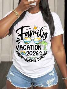 Cruisin Together Bahamas 2026 Making Memories Together Cruise Vacation Shirt Family Trip Souvenir Travel Enthusiasts Island Getaway Celebration Apparel - Trắng 3 - Xem 1