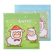 40pcs Sheep Pattern Self-Sealing Baking Bags, Cartoon Candy Cookie Chocolate Packaging Bags Suitable For Holiday Parties - One Size Fits All - View 2