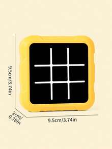1 pieza Juguete interactivo multifuncional con pantalla táctil inteligente de Tres en Raya, entrenamiento de memoria, desafío, rompecabezas, regalo de cumpleaños, patrón aleatorio, color aleatorio, empaque aleatorio (Baterías no incluidas) - Multicolor - Ver 12