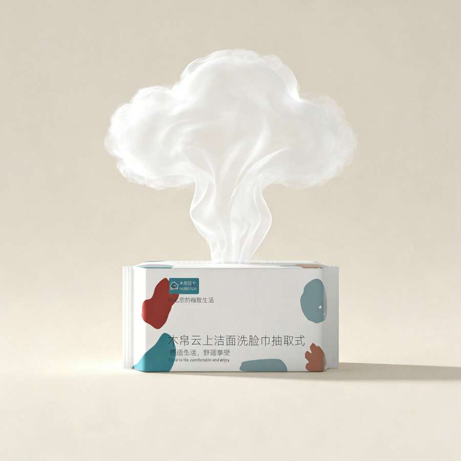 4 gói khăn giấy không dệt dùng một lần, dày và lớn, kích thước 200mm x 170mm, có họa tiết dập nổi hình ngọc trai, dùng để tẩy trang, lau mặt và làm sạch da, đa năng cho du lịch, nhà bếp, phòng tập thể dục. - Dày lên & To ra - Xem 1