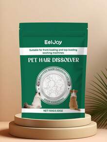 1瓶/100克宠物毛发溶解剂，适用于家用衣物污渍清洁和洗衣机清洗，有效溶解所有宠物毛发，去除洗衣机内残留宠物毛发，适用于所有类型的洗衣机。 - 寵物毛髮溶解劑 - 查看 11