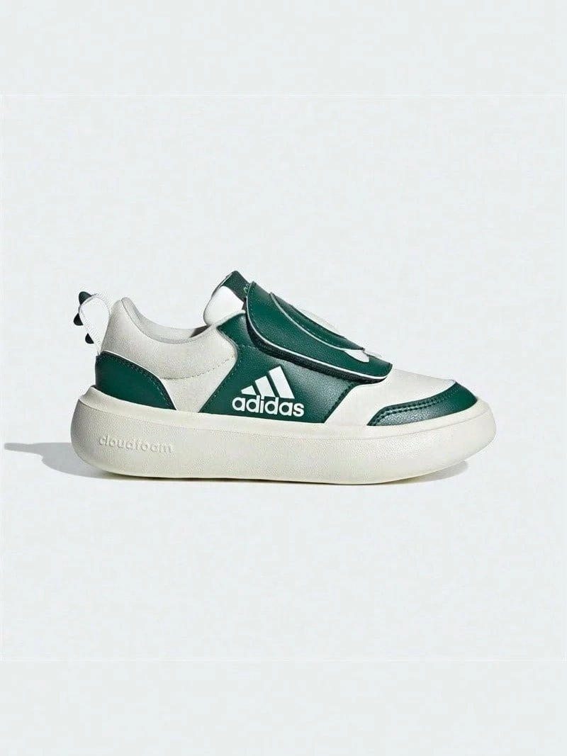 Adidas Clover Children's Breathable And Non-Slip Sports Shoes - White/Green - View 1