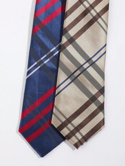 1pc Men's Fashion Casual Striped Tie, Comfortable & Versatile For Outing, Party, Banquet, Dating