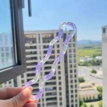 1pc Tango Twist Music Stress Relief Tool, Finger Relaxation & Focus Training, ADHD Stress Relief, Best Birthday/Daily Gift, Desktop Stress Relief Toy For Men & Women, Valentine's Day, Party Favor, Fun - 透明白 - 查看 3