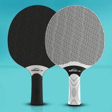 Table Tennis Rackets Set,Professional Ping Pong Paddle Set For 4 Players, Composite Rubber Table Tennis Paddles, Indoor Or Outdoor Games. - Black & White - View 3