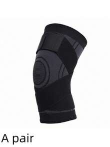 1 Pair Sports Knee Pads, Breathable Compression Knee Brace, Basketball Running Knee Support, Meniscus Protection, Outdoor Hiking, Fitness Squats, Adjustable Strap Knee Sleeve, Joint Support, Sports Injury Prevention, Cycling, Badminton, Elastic Knit, Shock Absorption, Multi-Function Sports Knee Pads, Outdoor Sports Knee And Elbow, Wrist Protection, Best Gift For Wife, Girlfriend, Mother, Holiday, Birthday, Mother's Day - Protective Gear - View 15