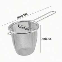 1/2pcs Stainless Steel Tea Infuser, Suitable For Loose Leaf Tea And Spices, Made Of Durable Metal, Fits Various Cup Sizes, High-Quality Kitchen Accessory And Perfect Christmas Gift - Multicolor - View 5