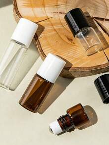 Rollerball Set For Bottles: Each Rollerball Holds 0.03 Oz And Features A 2mm Ball Design, Rollerball Bottle - Essential Oil Sample Vial / Light-Blocking Perfume Decanting Bottle, Perfect For Travel-Sized Perfumes, Essential Oils, Or Skincare Samples, Allowing For Easy Refills While On The Go - A - View 5