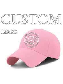 Customizable Baseball Caps Text Graphics Unisex Adjustable Sun Hats Personalized Gift Print Any Face Directly Onto The Cap - Multicolor - View 33
