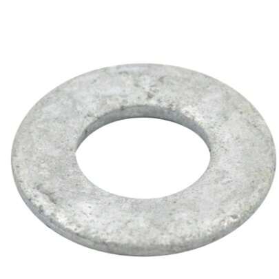 50 Pk Galvanised Penny Washer M8x38x3mm
