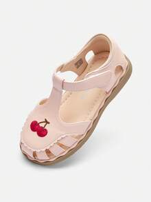 Balabala 儿童凉鞋 女童鞋 2025夏季新款公主鞋 甜美可爱沙滩鞋 - 粉紅 - 查看 1