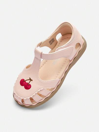 Balabala Giày sandal trẻ em, giày bé gái, giày công chúa mùa hè 2025 mới, giày đi biển dễ thương.