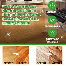JAYSUING Beeswax Wood Scratch Repair Cream Mildly Removes Grease Dirt Repair Wooden Products Scratches Prevent Cracking Carry Bright Polished Surface For Wooden Floor Table Oak Cabinet Door Veneer Walnut 100% Natural Beeswax - 膏狀 - 查看 5