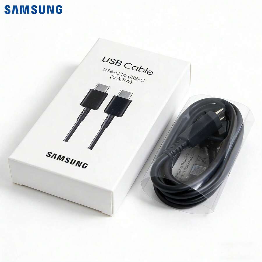 Cáp dữ liệu sạc nhanh USB-C kép 5A EP-DN975, dài 1 mét, hỗ trợ công suất lên đến 60W, tương thích với sạc nhanh 60W/45W/25W cho điện thoại thông minh, máy tính bảng và máy tính xách tay. - Nhiều màu - Xem 1
