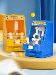 1pc Mini Grab Bean Machine, Casual Fun Toy, Random Pattern, Color And Packaging For Office, Birthday Gift - Multicolor - View 2