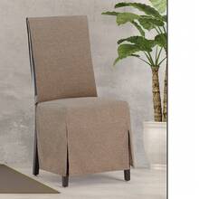Kiva 2 Universal And Versatile Chair Covers, Various Colors Available – Easy-To-Fit Protective Chair Cover For Backrest, Seat And Arms - Grey - View 4