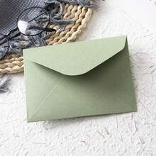 8/16/24 phong bì màu xanh lá cây nhạt, phong bì màu xanh ô liu trang nhã cho thiệp mời đám cưới, thiệp Valentine và thiệp cảm ơn, văn phòng phẩm cao cấp phong cách retro. - A - Xem 9