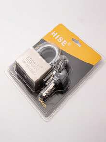 40/50/60/70mm Anti-Theft Anti-Pry Lock, Sturdy And Durable Rust-Proof Solid Lock Body. Suitable For Home Use, Warehouse Door Lock. Thickened Full Copper Core Lock. Waterproof And Rust-Resistant For Outdoor Use. Dormitory And Shop Anti-Theft Lock. - Padlock - View 7