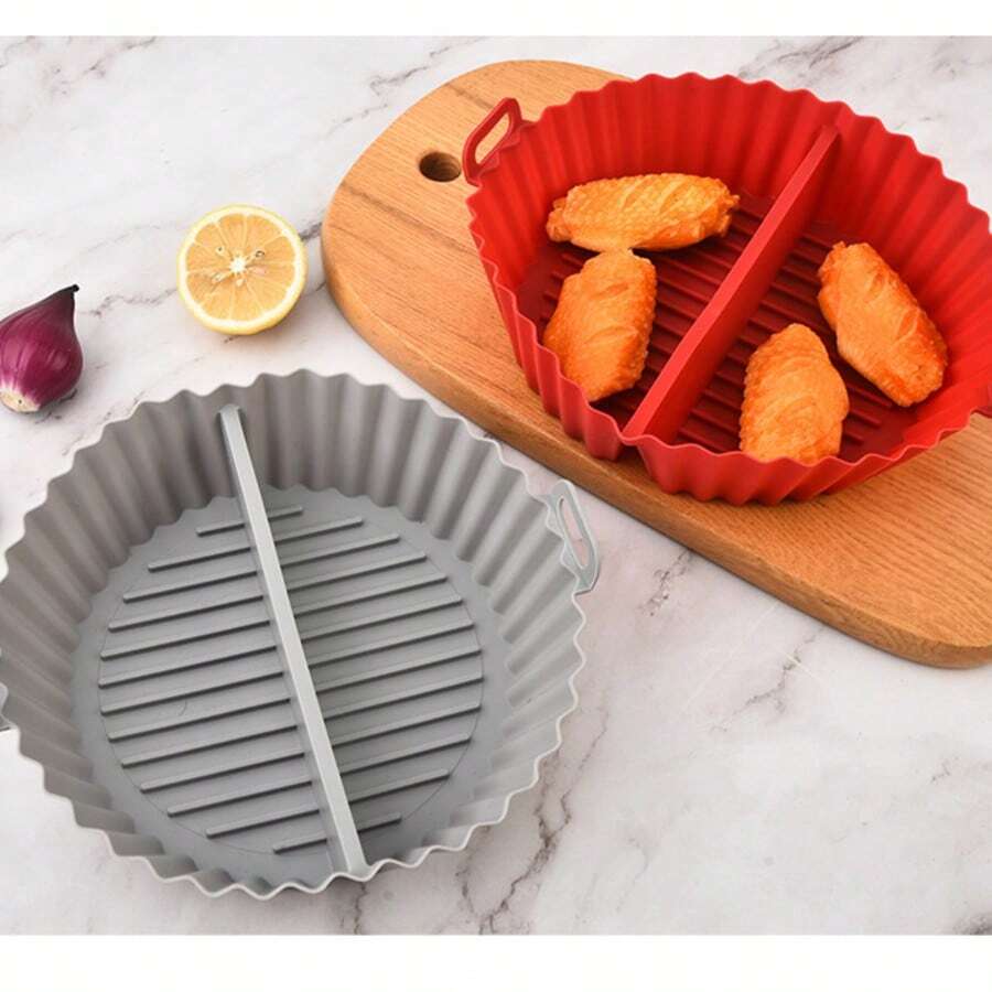 Khay nướng có thể tháo rời cho nồi chiên không dầu, thảm nướng silicon, khuôn bánh silicon chịu nhiệt, khay nướng được phân loại.