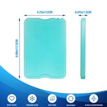 4pcs Home Times Ice Packs For Lunch Box, Freezer Ice Packs Slim Long Lasting Cool Packs For Lunch Bags And Cooler,Ultra-Thin Design, Long-Lasting Coolness - Perfect For Lunch Boxes, Coolers, Picnics & Outdoor Adventures - View 4