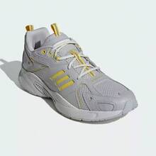 Adidas 男女新款休閒運動戶外登山鞋 - 灰色/黃色 - 查看 5
