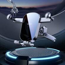 Giá đỡ điện thoại di động trên ô tô LCARS mẫu mới tương thích với máy tính bảng, điện thoại màn hình gập, điện thoại thông minh, v.v. Giá đỡ điện thoại đa chức năng dạng gắn vào cửa gió điều hòa trên xe. - F27 - Xem 9