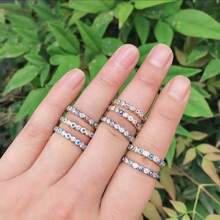 1 chiếc nhẫn hở hình mắt quỷ màu xanh Thổ Nhĩ Kỳ thời trang và cá tính, phù hợp cho cả nam và nữ, trang sức dự tiệc độc đáo, quà may mắn cho bạn gái, quà Valentine, quà Ngày của Mẹ, quà Halloween. - Nhiều màu - Xem 5