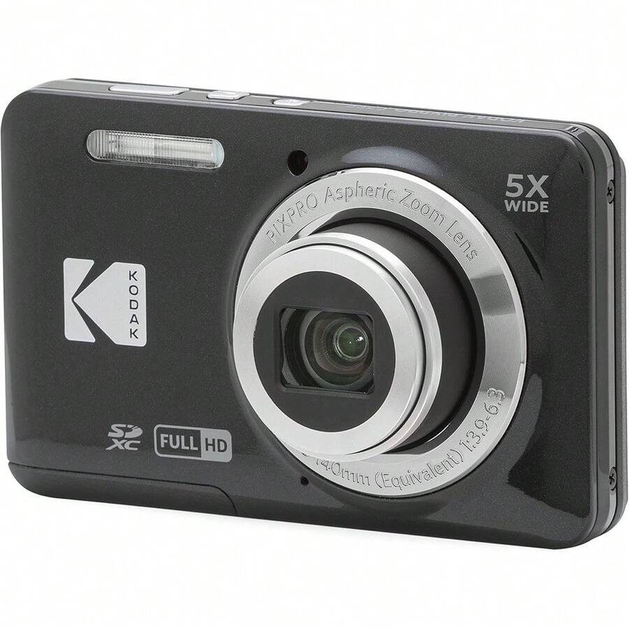 Kodak PIXPRO FZ55 Digital Camera, Black - View 1